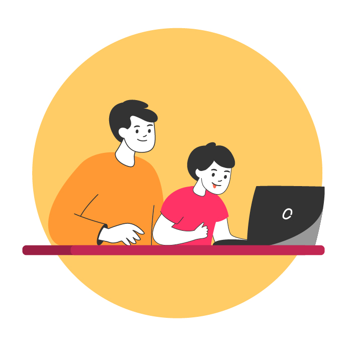 Approachable adult illustration 690x690